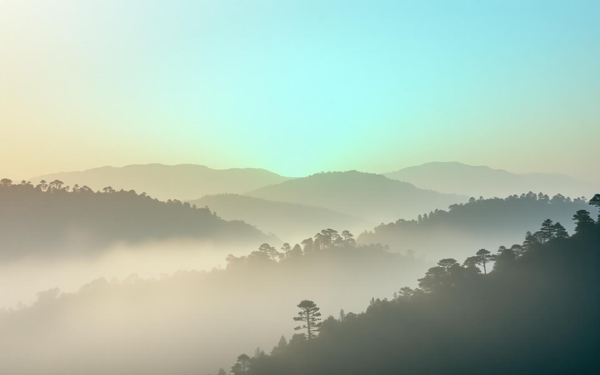 山城晨曦